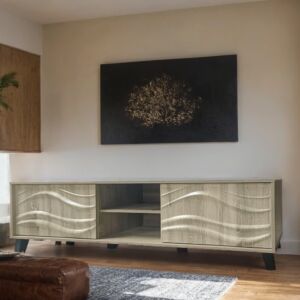 طاولة تلفزيون ايلا 160 سم - خشبي