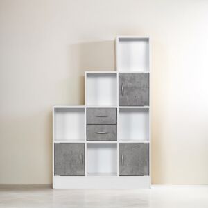 وحدة تخزين رفوف وأدراج خشب ماليزي بيتار متعددة الإستخدام 