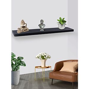 رف جداري ماثيو طول 120 سم لون أسود