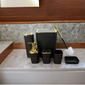 طقم اكسسوار حمام 6 قطع كارول