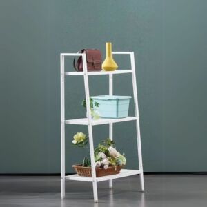 ستاند تنظيم ورين حديد 3 دورابيض مستطيل