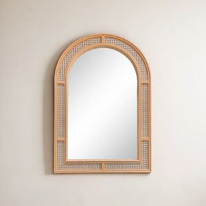 مرآة حائط مقوسة سالي  -  ذهبي