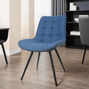 كرسي طعام متحرك باترفلاي - ازرق سماوي