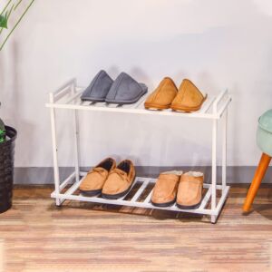 منظم أحذية حديد دورين كايلا - أبيض