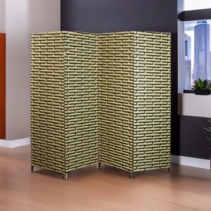 فاصل غرف بارتشن قابل للطي جاردن - أخضر ومتعدد الالوان