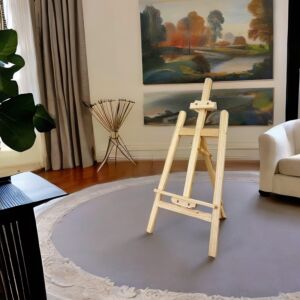 حامل لوحة رسم آرتيست خشب 90 سم - خشبي فاتح