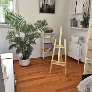 حامل لوحة رسم آرتيست خشب 120 سم - خشبي فاتح