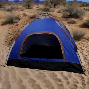 خيمة ذاتية التركيب - أزرق غامق