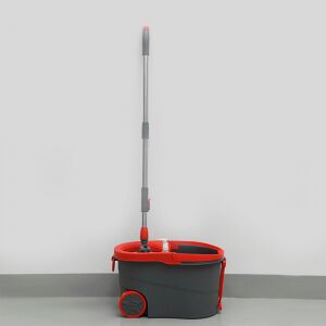 ممسحة استيل مسطحة دوارة بدرجة 360 مع دلو بعجل تنظيف الأرضيات