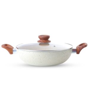 مقلاة جرانيت 26 سم - بيج