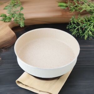 صينية فرن جرانيت عميفة 30 سم - بيج