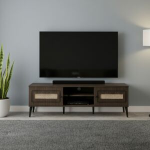 طاولة تلفزيون مونزا180 سم - بني