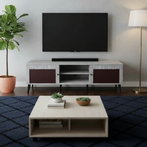 طاولة تلفزيون فيرونا 160سم - بيج