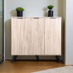 خزانة أحذية 3 أبواب روكستا - بيج