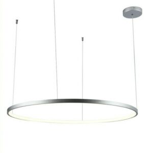 اضاءة معلقة LED دائري - فضي