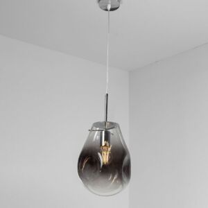 إنارة معلقة موليزا زجاج مضغوط رمادي