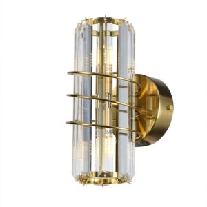 إضاءة جدارية كارا - ذهبي