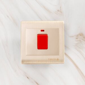 مفتاح مكيف 45 أمبير فانوس - ذهبي