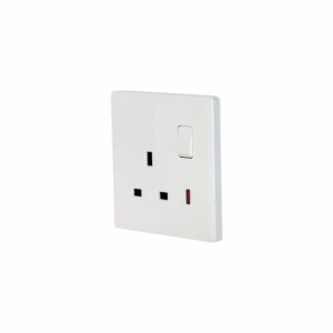 فيش بمفتاح مفرد برلنت روي - ابيض