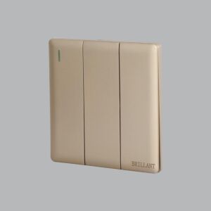 مفتاح ثلاثي ذهبي برلنت لايت