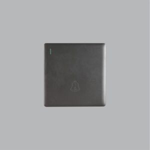 مفتاح جرس خارجي لون رمادي لايت