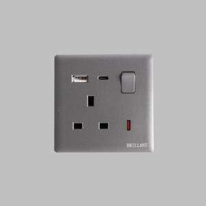 فيش كهرب رمادي برلنت لايت