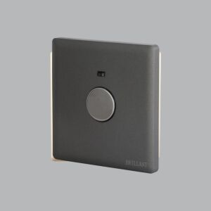 مفتاح حساس لمس برلنت لايت - رمادي