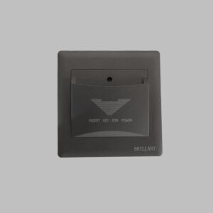 مفتاح كرت برلنت لايت - رمادي