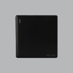 مفتاح ثلاث خطوط مفرد - أسود