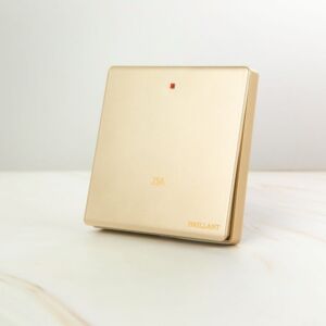 مفتاح سخان 25 أمبير مودرن من برلنت - ذهبي