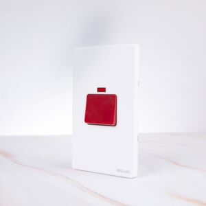 مفتاح مكيف 45 أمبير مودرن من برلنت - ابيض