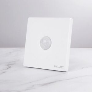 مفتاح كهربائي حساس الحركة والإضاءة والاستشعار من برلنت - ابيض