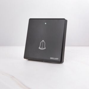 مفتاح جرس مودرن من برلنت - اسود