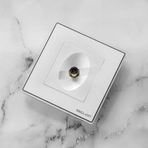 فيش دش من برلنت - ابيض