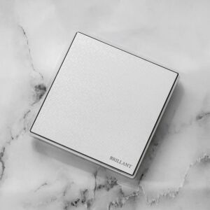 غطاء فيش كهرباء من برلنت - ابيض لؤلؤي