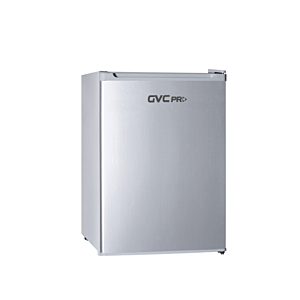 جي في سي برو ثلاجة باب واحد 76 لتر- فضي