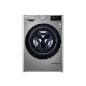 غسالة ال جي اتوماتيك 9 كيلو فتحة امامية تنشيف 6 كيلو - فضي