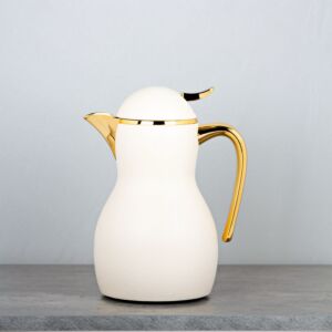 ترمس شاي سكري وذهبي 350 مل