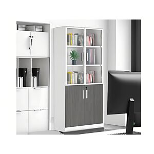 خزنة ملفات وكتب مونجا - رمادي