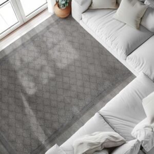 سجاد كلاسيك الندى تركي - ابيض ومتعدد الالوان