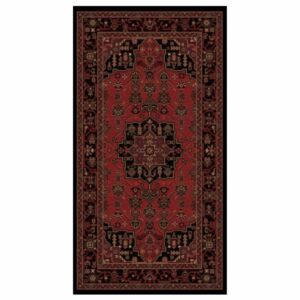 سجاد بوهيمي بلخ رون - احمر ومتعدد الالوان