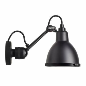 اضاءة جدارية ذراع قصيرة جراس - اسود
