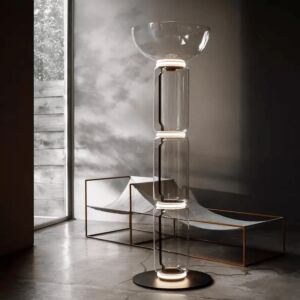 أبجورة كاندي 3 طبقات - شفاف واسود