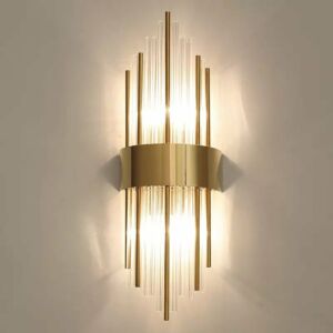 اضاءة جدارية بوكت - ذهبي