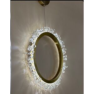 اضاءة جدارية كريستال رينغ