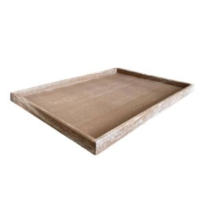 صينية أنيقة من الخشب