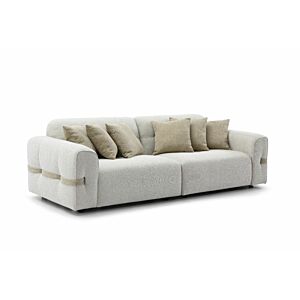 كنبة ثلاثية جيفان - رمادي