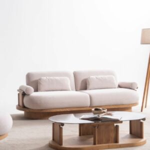 كنبة ثلاثية آنجل - بيج