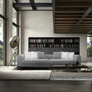 كنبة رباعية سالفو - رمادي