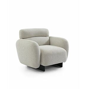 كنبة مفرد اليكسا - رمادي